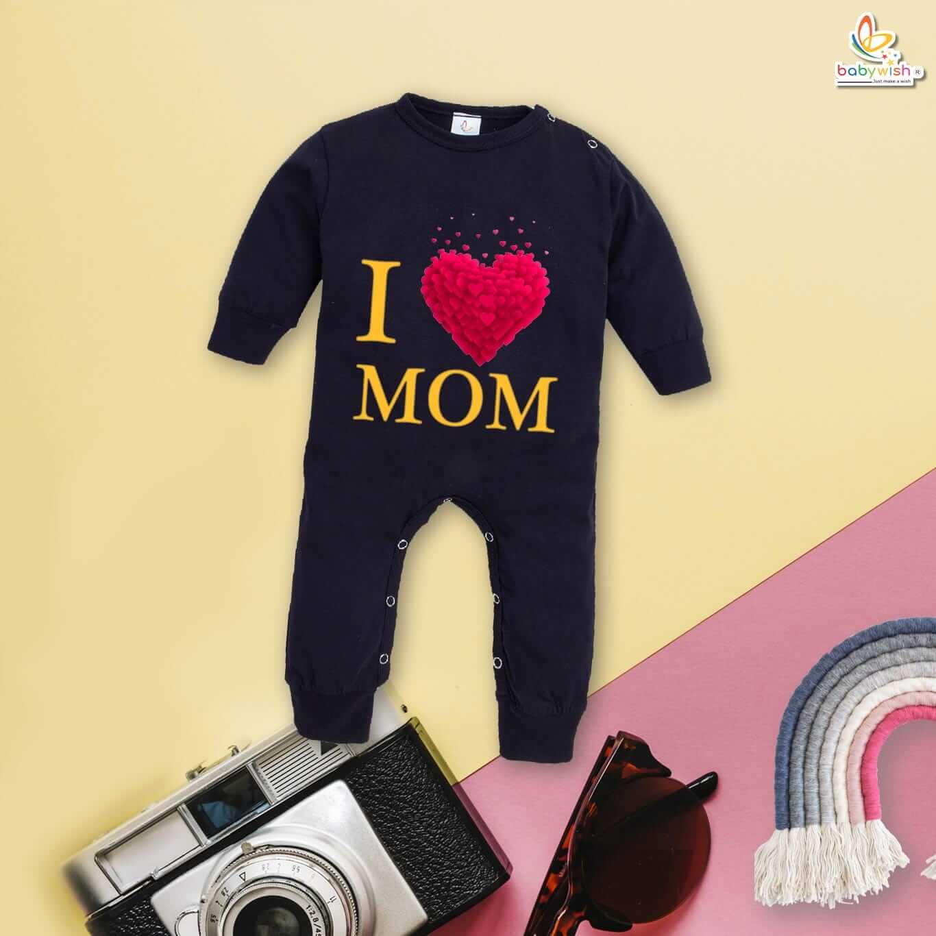mothers day baby romper cotton soft outfit
