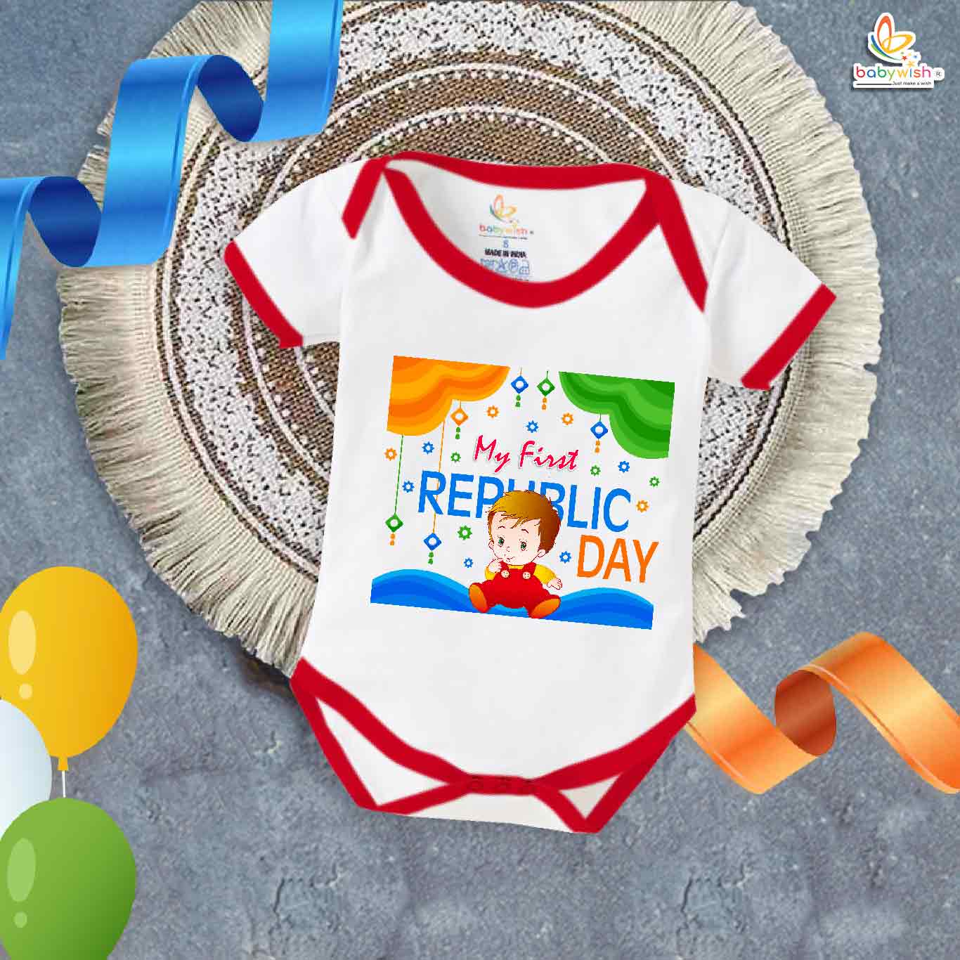 My First Republic Day romper