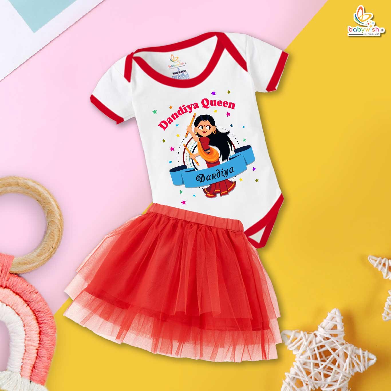 newborn-girls-tutu-skirt-romper-navratri-print-onesies-bodysuits-for-baby-0-to-12-months