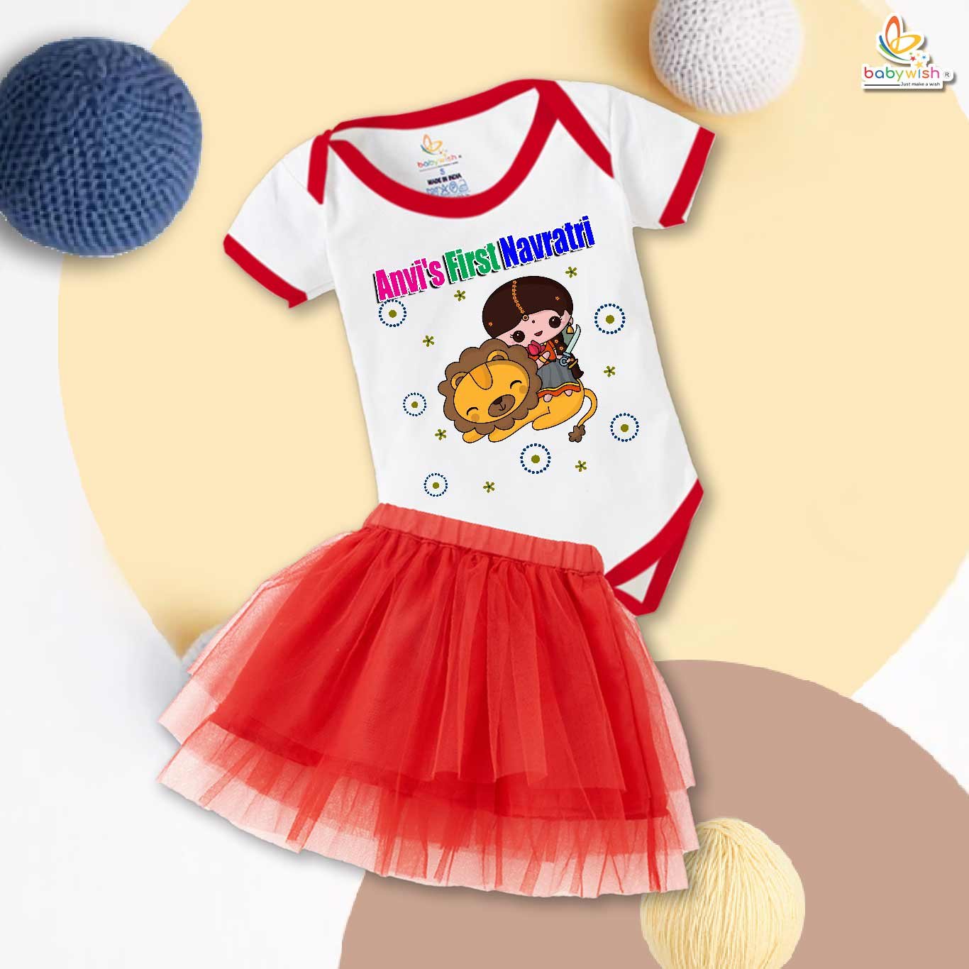 newborn-girls-tutu-skirt-romper-navratri-print-onesies-bodysuits-for-baby-0-to-12-months