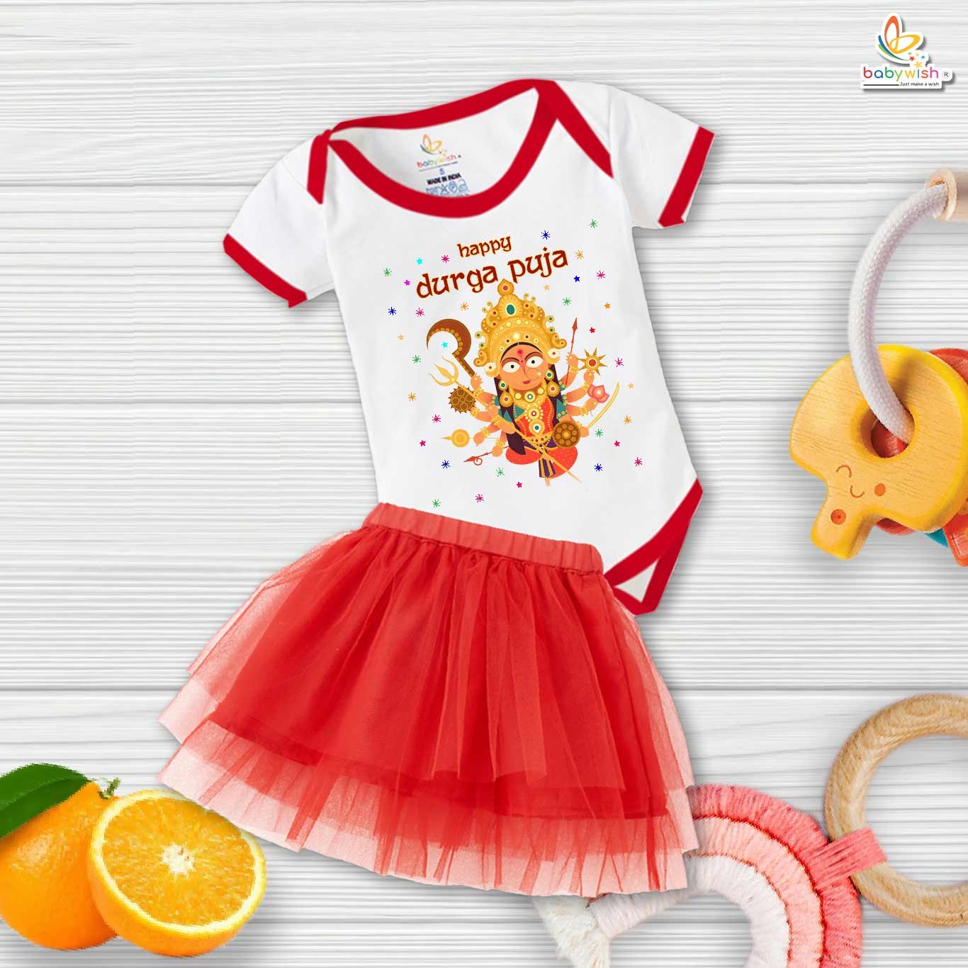 newborn-girls-tutu-skirt-romper-navratri-print-onesies-bodysuits-for-baby-0-to-12-months