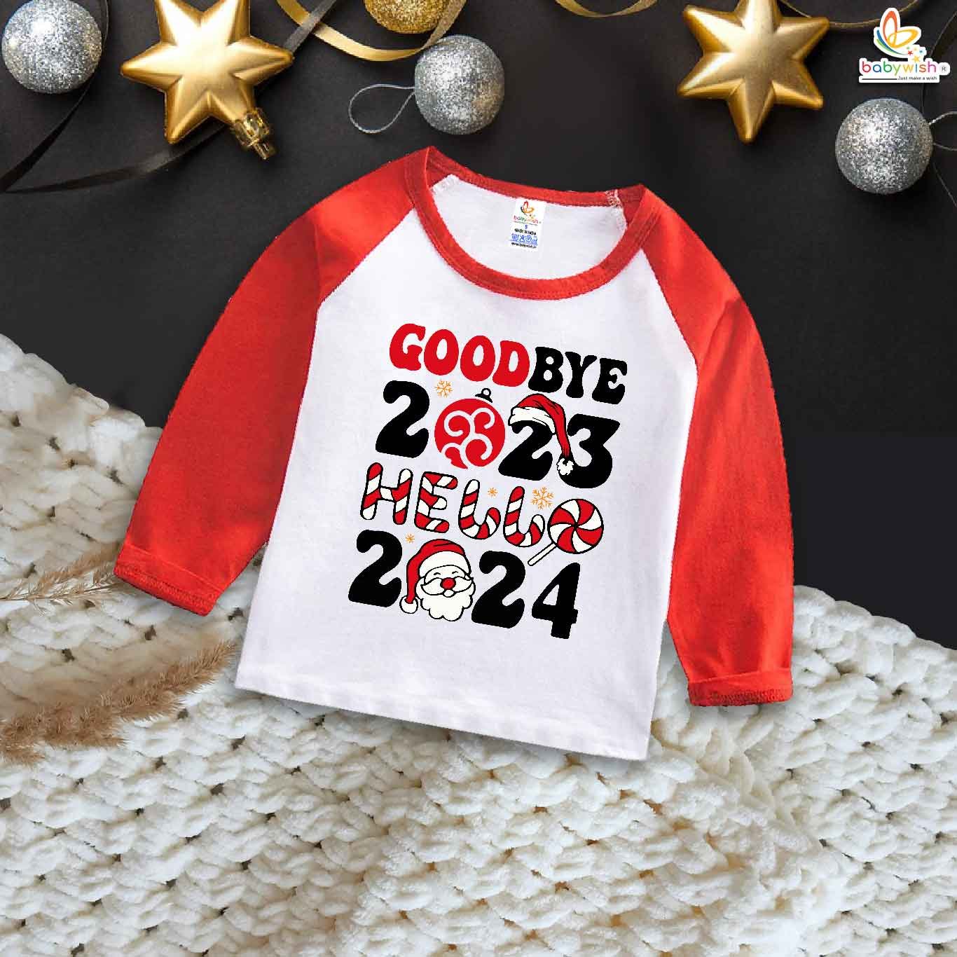 My First New Year T-Shirt for Baby Boys & Girls – Soft Cotton Unisex Outfit for Newborn, Infant & Toddler – Perfect Festive Celebration Wear & Gift | Babywish