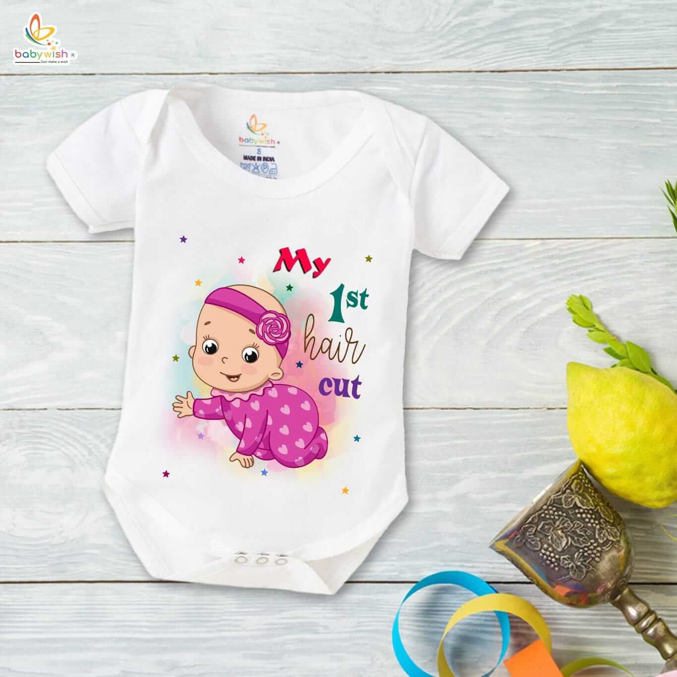 Baby cotton printed romper cute cartoon design Babywish