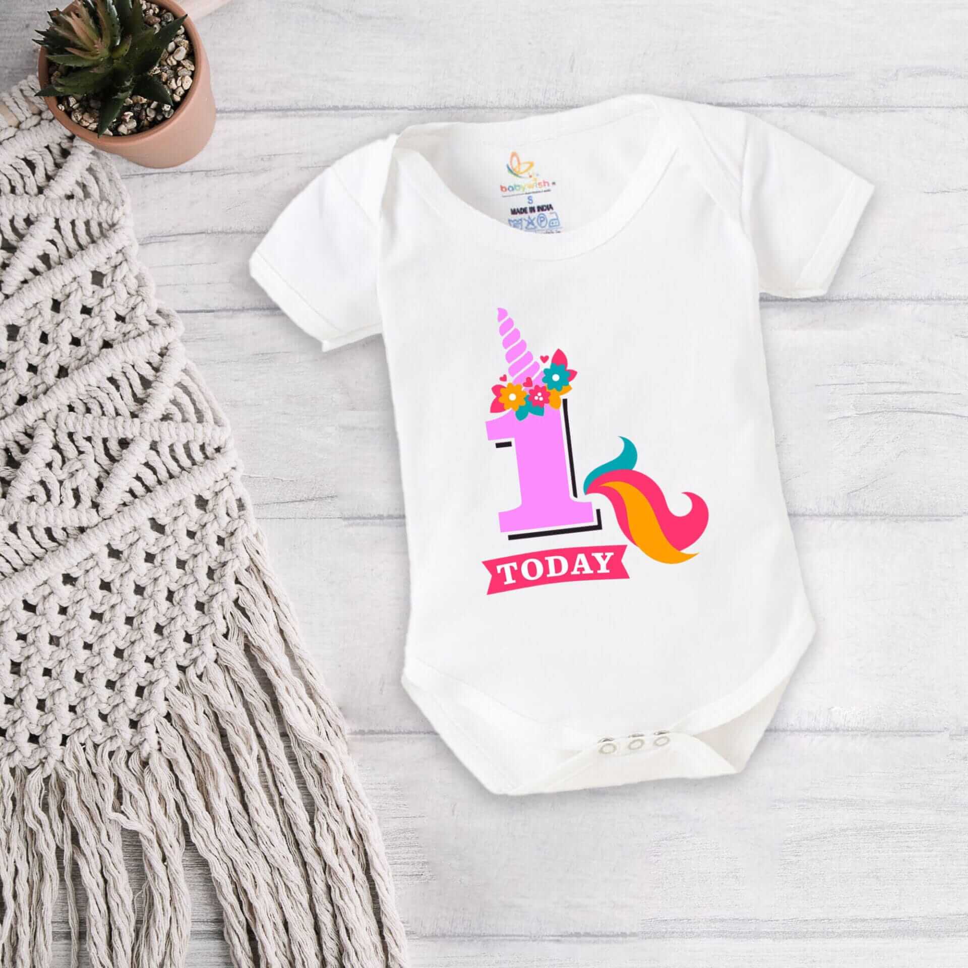 Mother's Day Baby Romper for Newborn | Cute Unisex Half Sleeve Onesie | Soft Cotton Bodysuit for 0-3 Months | Infant Outfit Perfect Mother’s Day Gift | Comfortable Daily Wear for Babies