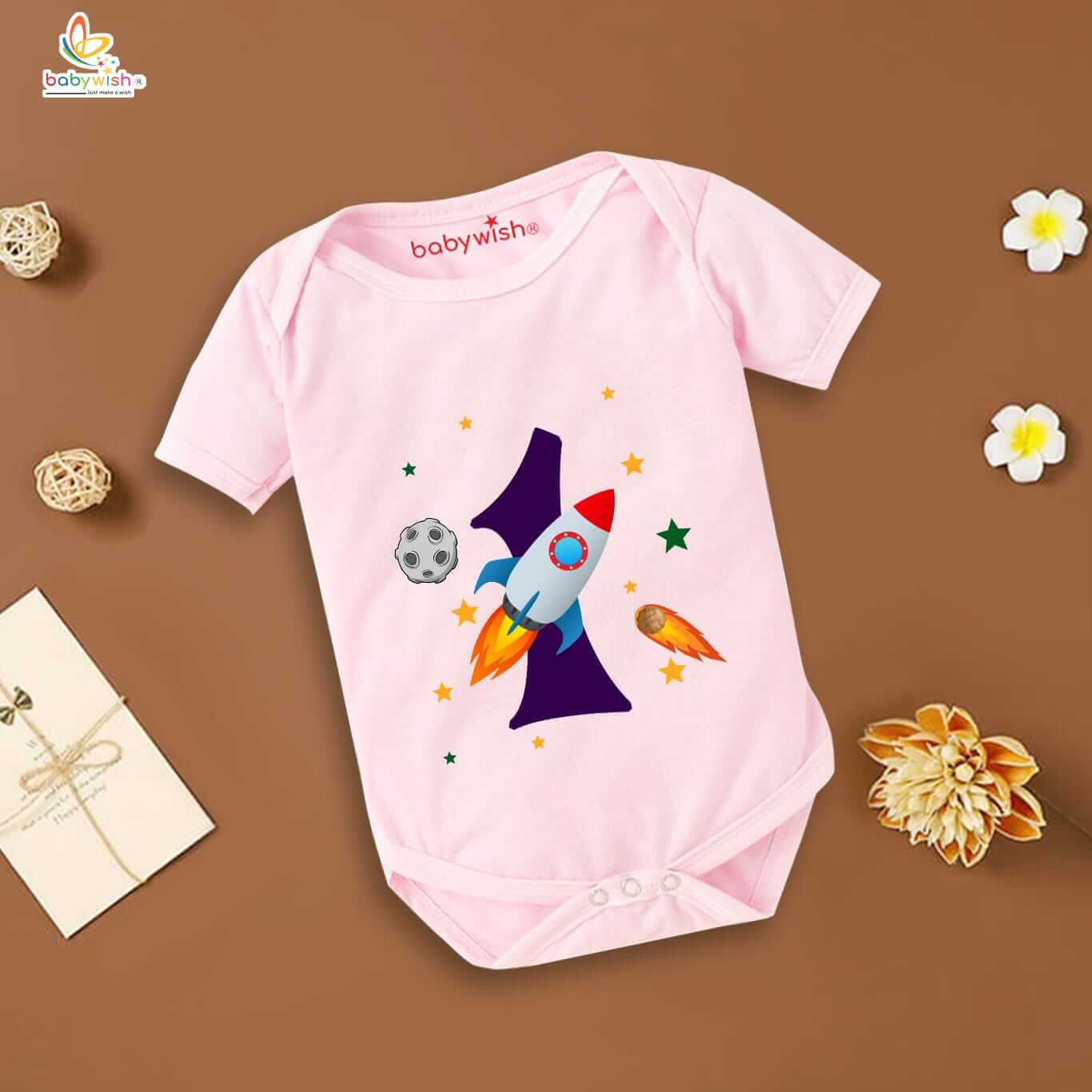 Mother's Day Baby Romper | Cute Unisex Half Sleeve Cotton Onesie for Newborn Boys & Girls | Soft 0-3 Months Infant Bodysuit | Perfect Mother’s Day Outfit & Gift for Babies Toddlers