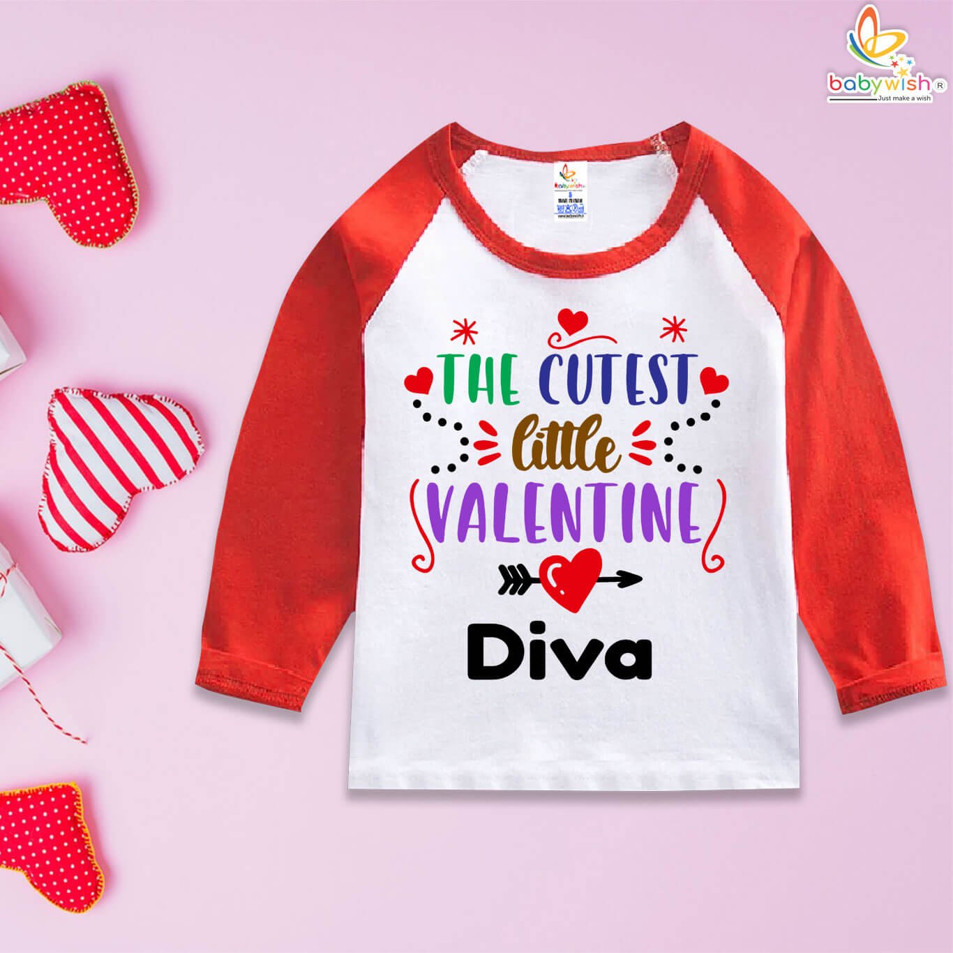 Valentine baby t-shirt