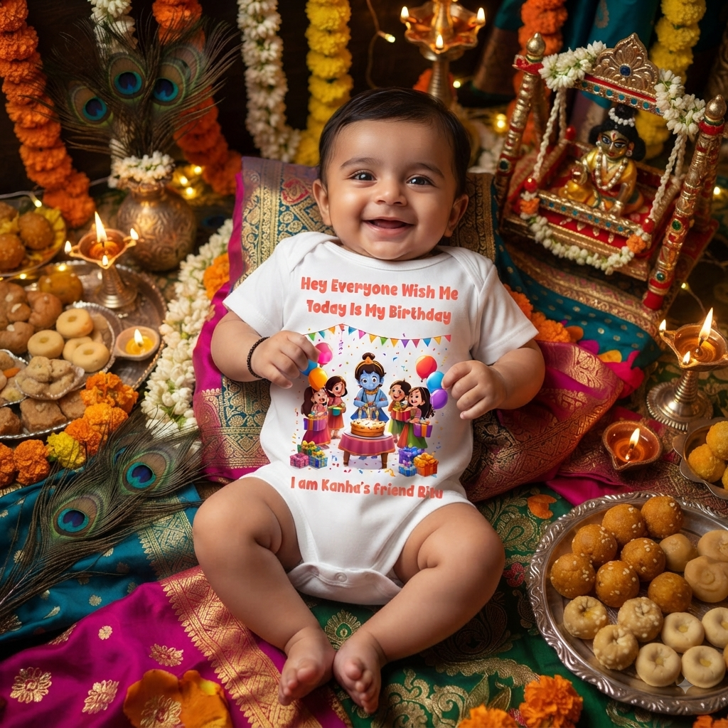 krishna janmashtami romper