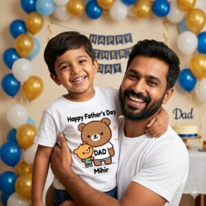 first fathers day tshirt