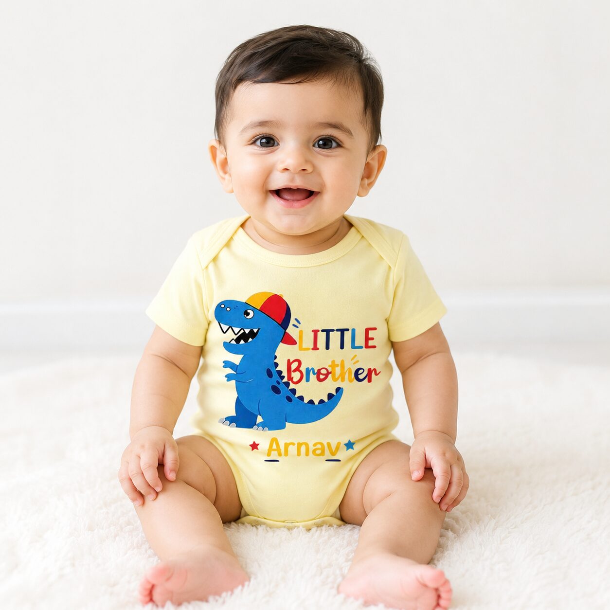 Personalized Little Brother Romper