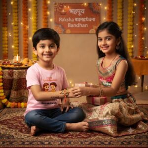 Personalized Rakhi Kids T-Shirt