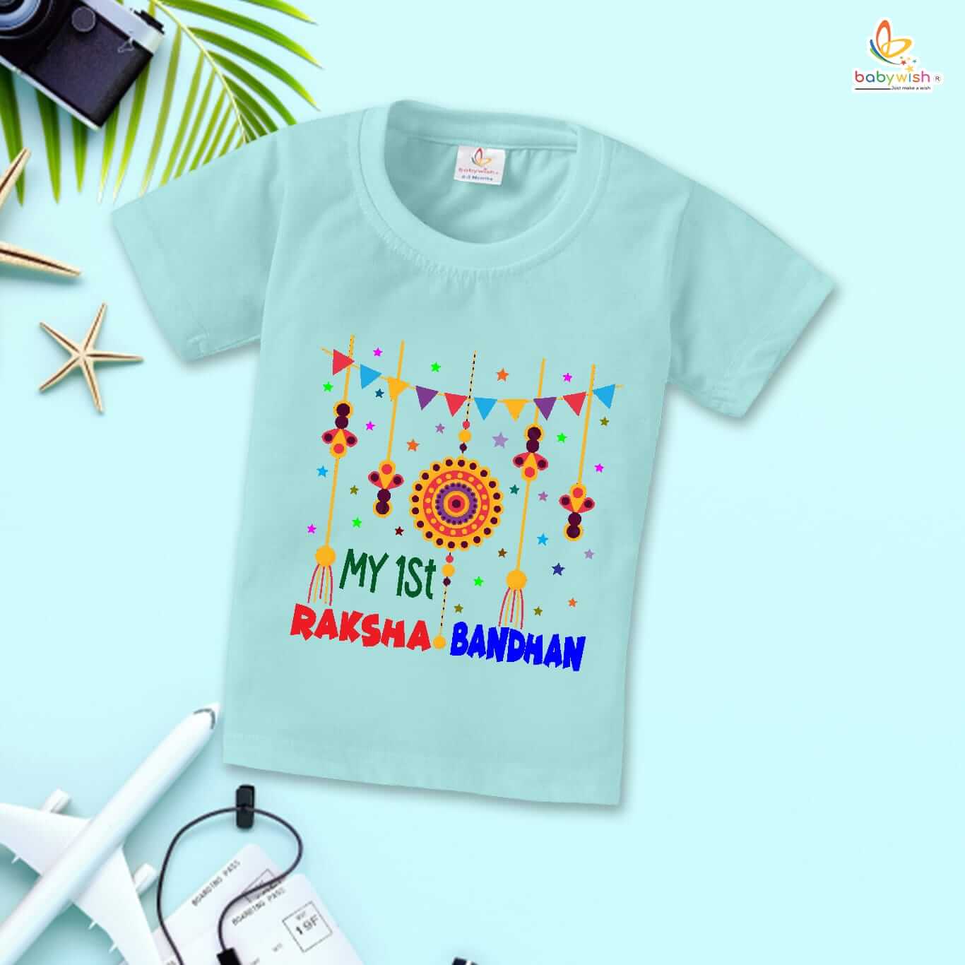 Rakshabandhan T-Shirt for Brother Sister | Rakhi Special Matching Dress | Raksha Bandhan Gift Tee for Kids Boys Girls & Adults | Family Festival Outfit for Rakhi Celebration 2025 – Babywish - Image 5