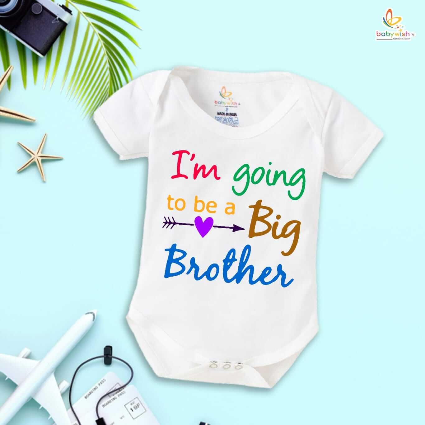 Rakshabandhan Romper for Baby Boys & Girls | Brother Sister Matching Outfit | Cute Rakhi Onesie Dress | Newborn & Infant Rakhi Gift Clothing | Festival Wear for Raksha Bandhan – Babywish