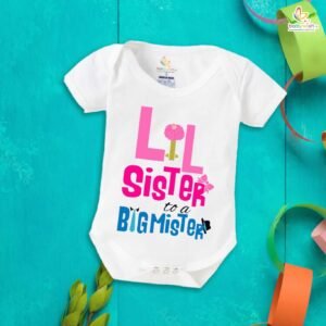 Rakshabandhan Romper for Baby Boys & Girls | Brother Sister Matching Outfit | Cute Rakhi Festival Onesie | Newborn Rakhi Gift Dress | Infant Clothing for Raksha Bandhan – Babywish