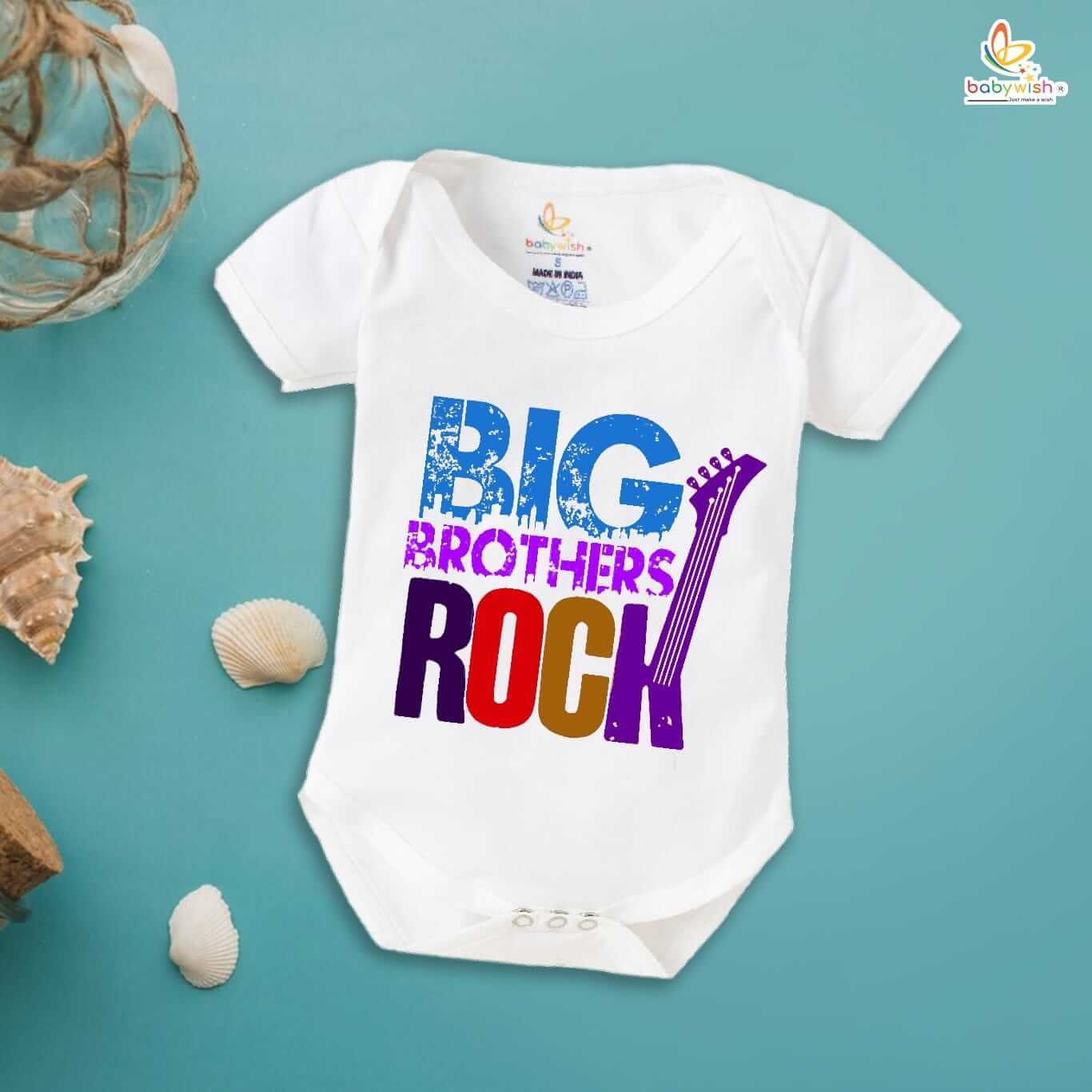 Rakshabandhan Romper for Baby Boys & Girls | Brother Sister Matching Outfit | Cute Rakhi Onesie Dress | Newborn & Infant Rakhi Gift Clothing | Festival Wear for Raksha Bandhan – Babywish
