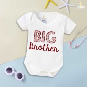 Rakshabandhan Romper for Baby | Brother Sister Matching Outfit | Rakhi Special Baby Onesie | Cute Rakshabandhan Gift Dress for Newborn & Infant Boys Girls | Festival Wear Clothing – Babywish