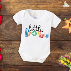 Rakshabandhan Romper for Baby Boy & Girl | Cute Rakhi Outfit | Brother Sister Matching Dress | Newborn Rakhi Clothing Gift | Baby Festival Wear Onesie for Raksha Bandhan Celebration – Babywish
