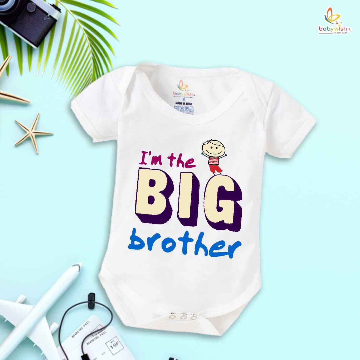 Rakshabandhan Romper for Baby Boys & Girls | Brother Sister Matching Outfit | Cute Rakhi Onesie Dress | Newborn & Infant Rakhi Gift Clothing | Festival Wear for Raksha Bandhan – Babywish
