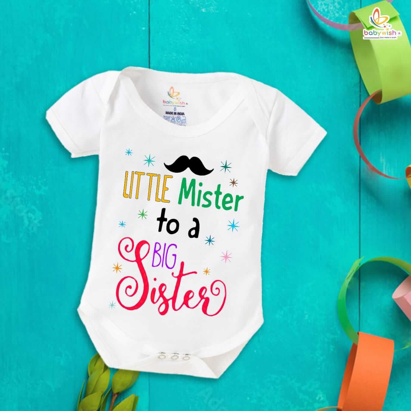 Rakshabandhan Romper for Baby Boys & Girls | Brother Sister Matching Outfit | Cute Rakhi Festival Onesie | Newborn Rakhi Gift Dress | Infant Clothing for Raksha Bandhan – Babywish
