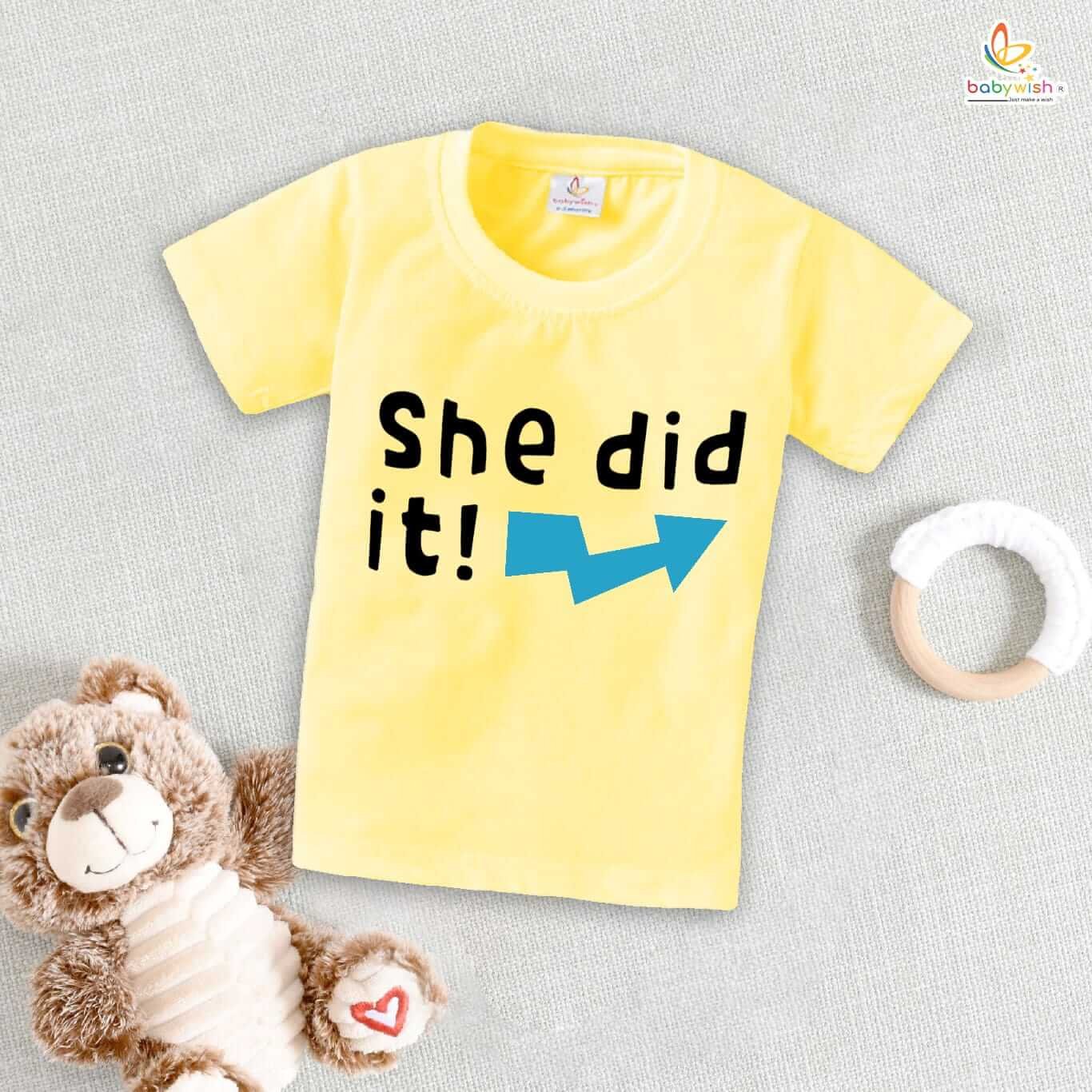 Rakshabandhan T-Shirt for Kids | Brother Sister Matching Outfit | Cute Rakhi Tee for Boys & Girls | Festival Wear & Rakhi Gift Top | Unisex Kids Clothing – Babywish