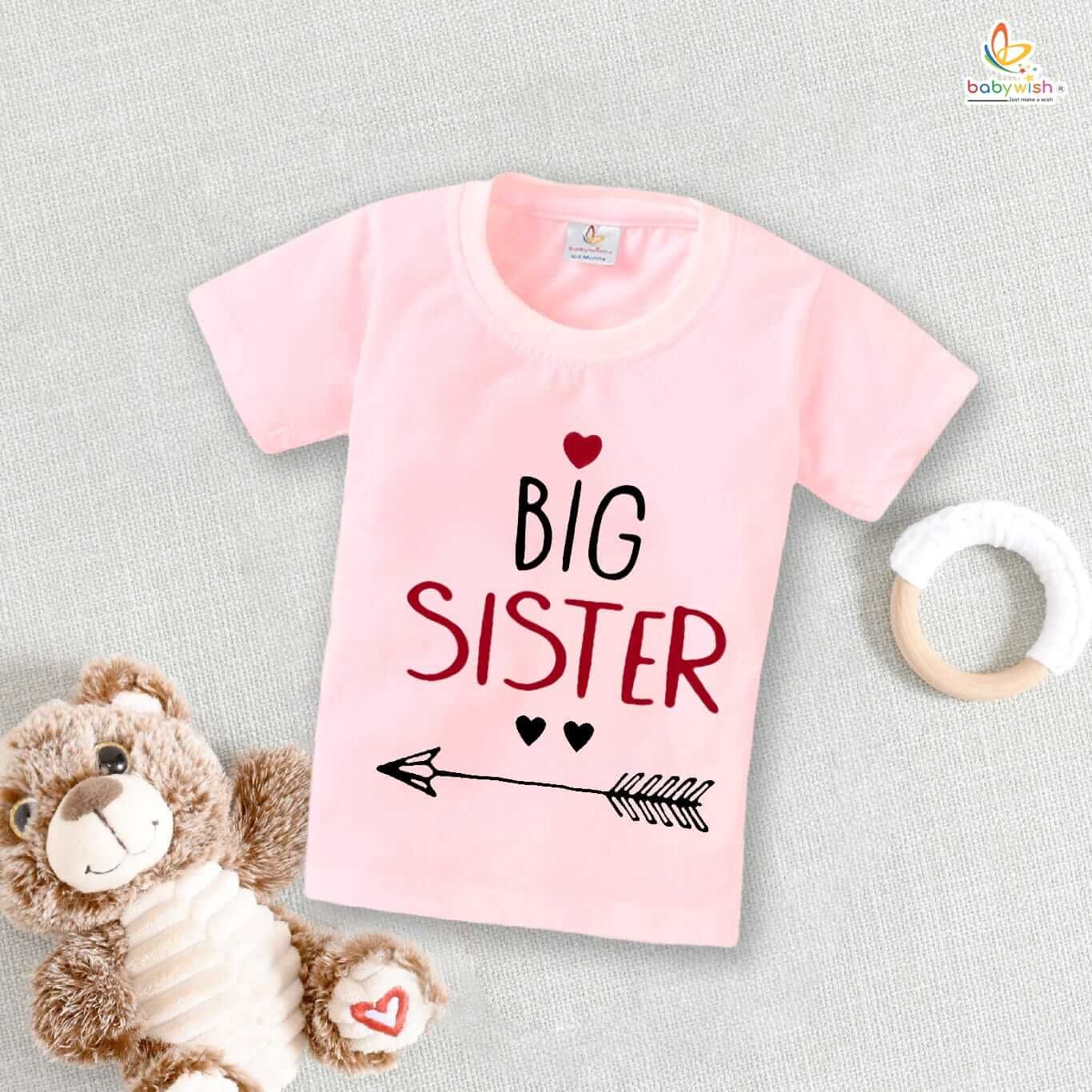 Rakshabandhan T-Shirt for Kids | Brother Sister Matching Outfit | Cute Rakhi Festival Tee | Rakhi Gift for Boys & Girls | Raksha Bandhan Special Cotton Topwear – Babywish