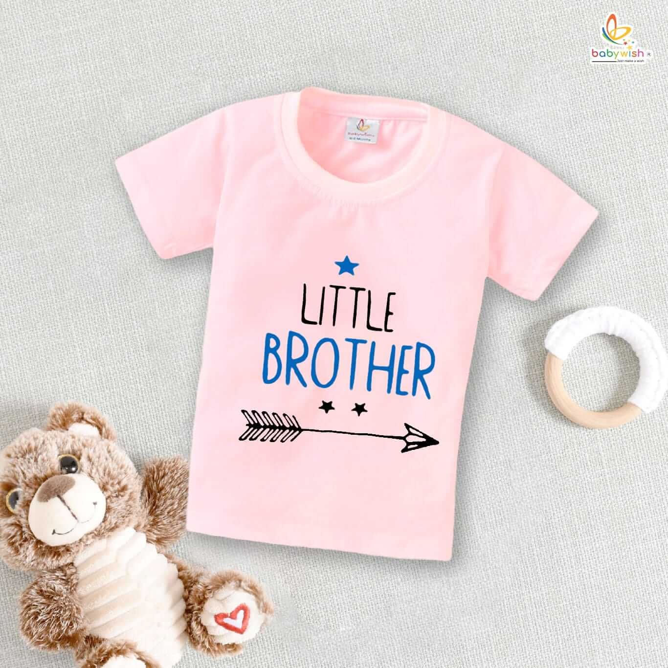Rakshabandhan T-Shirt for Kids | Brother Sister Matching Outfit | Cute Rakhi Festival Tee | Rakhi Gift for Boys & Girls | Raksha Bandhan Special Cotton Topwear – Babywish