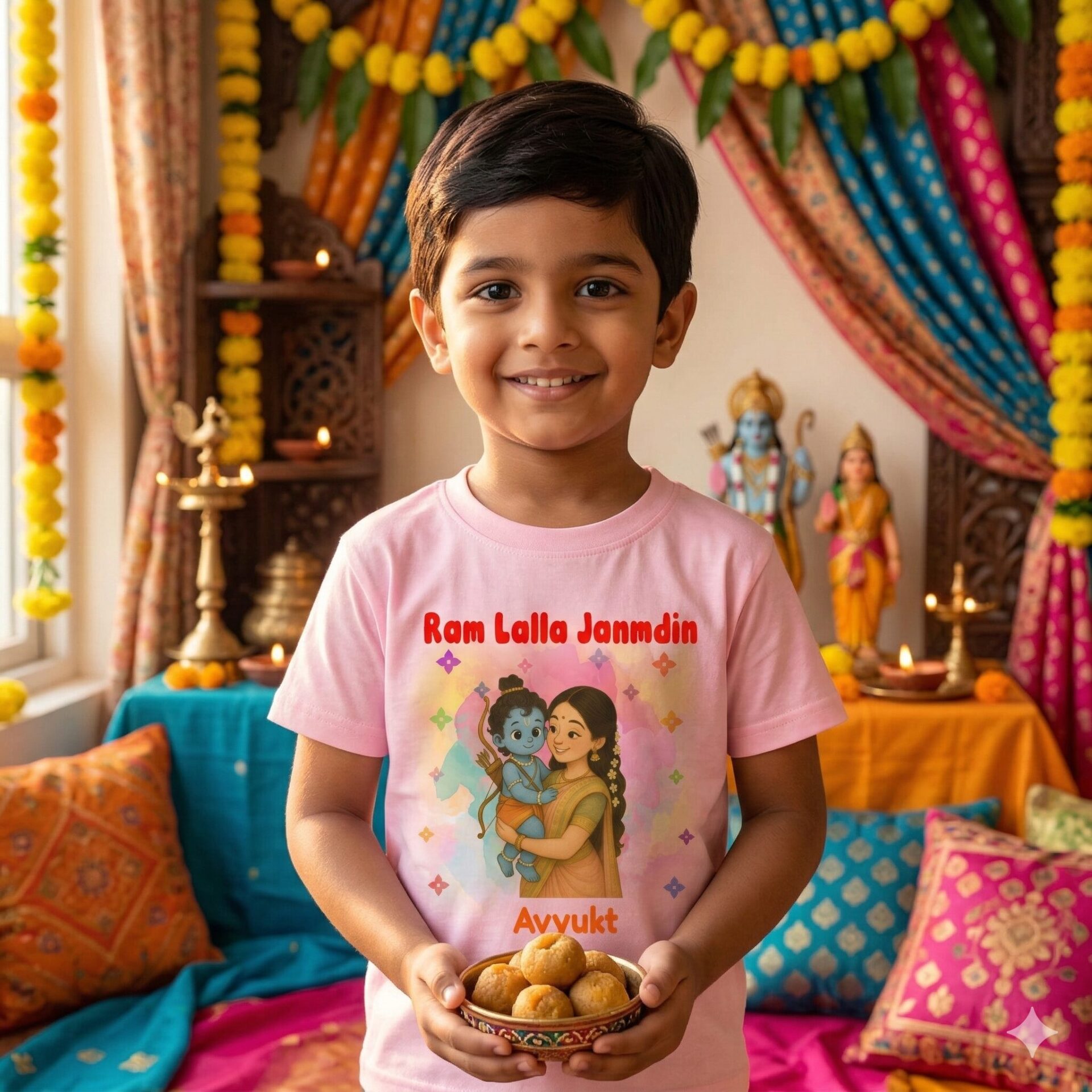 ram navami baby dress