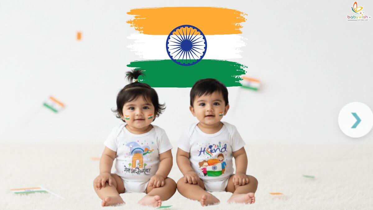 Republic Special: Dress Your Little Patriot in Babywish’s Tricolor Baby Outfits