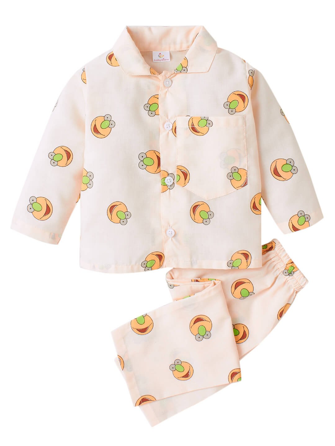 Soft Cotton Sleepsuit for Kids Aged 1 to 10 Years with Cute Prints – Babywish
