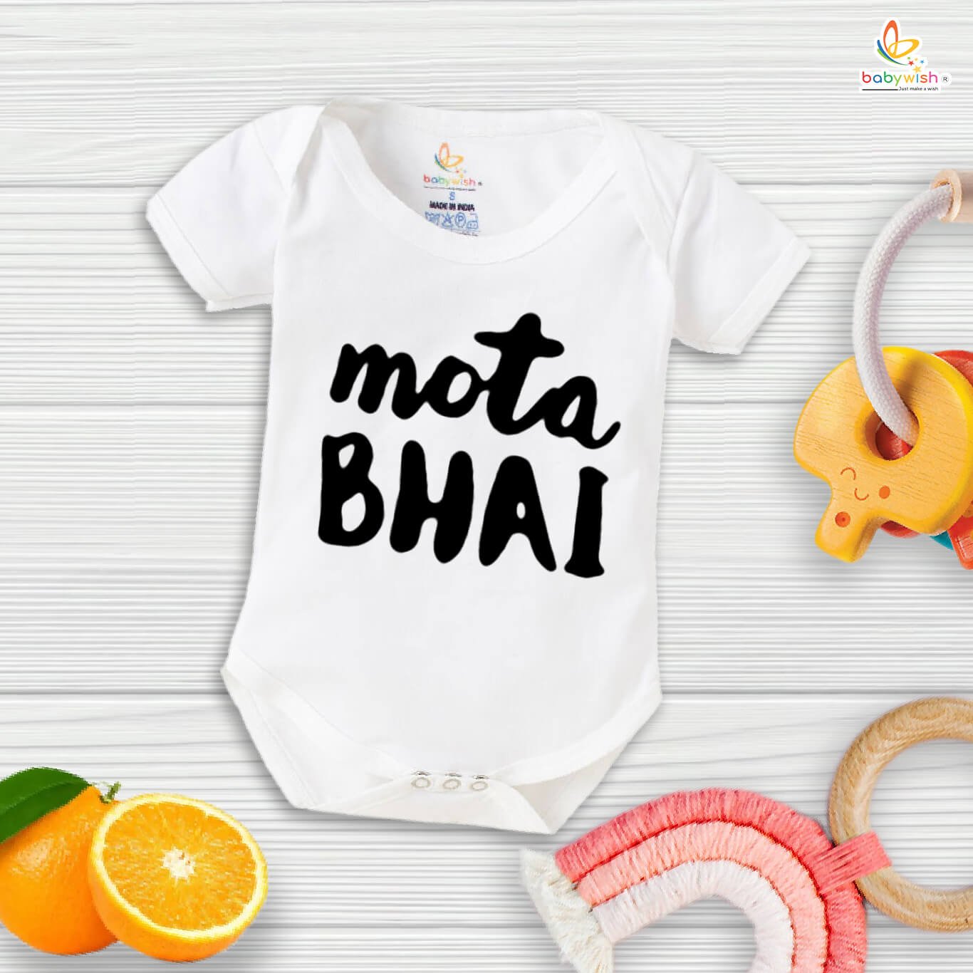 Stylish Rakshabandhan Romper for Kids, Brother Sister Matching Outfit, Cute Rakhi Gift Onesie, Soft Cotton Half Sleeve Dress for Boys and Girls Babywish