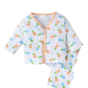 Soft Cotton Baby Jhabla Set for 1-2 Year Olds with Colorful Prints – Babywish