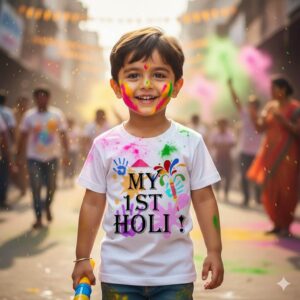 Baby First Holi T Shirt – Babywish