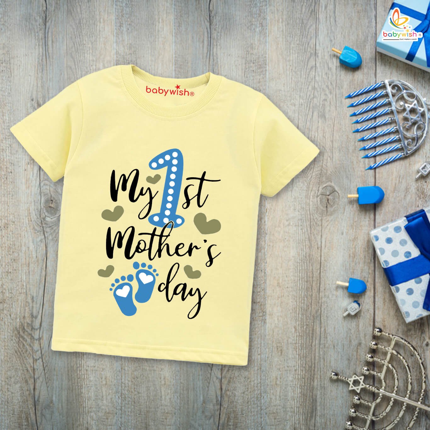 Mother’s Day Special T-Shirt for Boys & Girls – Half Sleeve Unisex Topwear for Kids, Soft & Comfortable, Perfect Gift for Mother’s Day Celebration